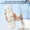 Shoppy 2 in 1 water bottle with foldable fan