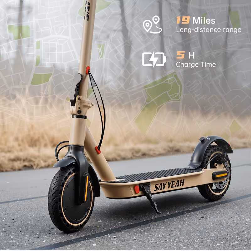 Shoppy 350W Folding Electric Scooter – 19MPH Speed, 12-19 Mile Range, Portable Commuting E-Scooter with Display for Adults Shoppy 350W folding electric scooter portable commuting