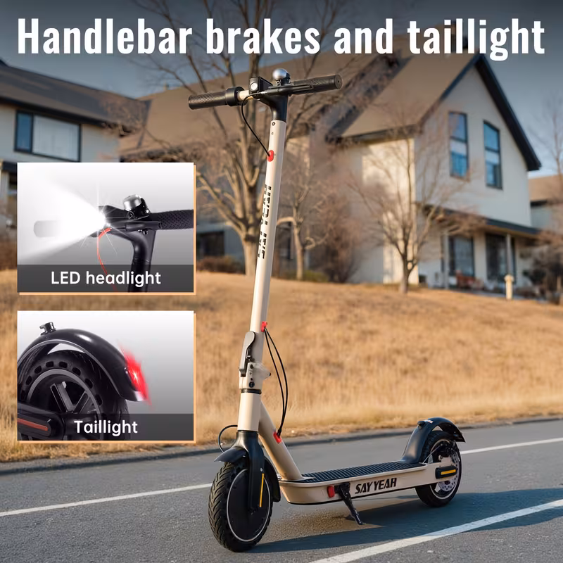 Shoppy 350W Folding Electric Scooter – 19MPH Speed, 12-19 Mile Range, Portable Commuting E-Scooter with Display for Adults Shoppy 350W folding electric scooter portable commuting