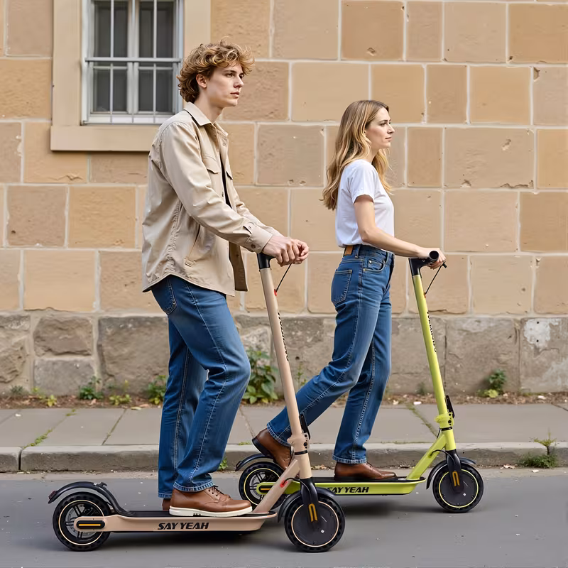Shoppy 350W Folding Electric Scooter – 19MPH Speed, 12-19 Mile Range, Portable Commuting E-Scooter with Display for Adults Shoppy 350W folding electric scooter portable commuting