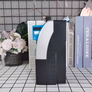 Shoppy electronic money bank with debit card and cash scanner
