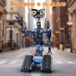 Shoppy Johnny 5 robot building block set