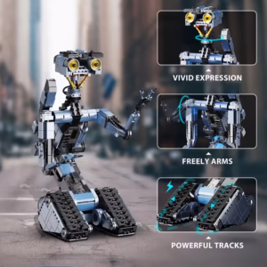 Shoppy Johnny 5 Robot Building Block Set – 1176pcs Movable & Rotatable Tech-Inspired Model, Compatible with Major Brands Shoppy Johnny 5 robot building block set