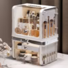 Shoppy large capacity makeup organizer with drawers dustproof