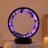 Shoppy natural amethyst LED bedside lamp crystal