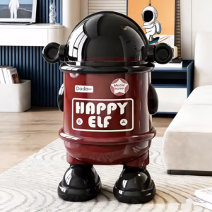 Shoppy astronaut trash can double bucket