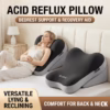 Shoppy Ergonomic Bed Wedge Pillow – Adjustable Memory Foam Backrest, 2pc Split Design for Reading, Sitting Up & Relaxing Shoppy adjustable bed wedge pillow memory foam