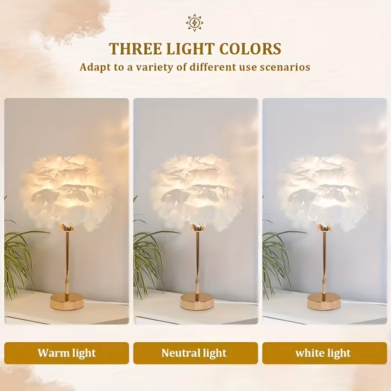 Shoppy White Mushroom Desk Lamp – Modern Princess Bedside Night Light for Girls' Bedroom, Wedding Décor & Gift Shoppy white mushroom desk lamp night light